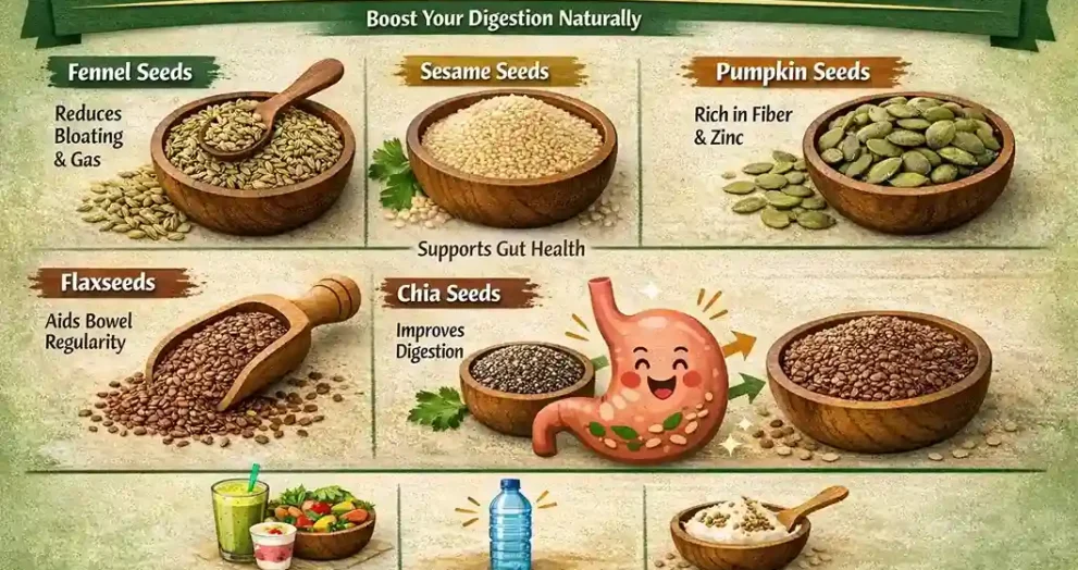 Best Seeds for Gut Health and Digestive Comfort