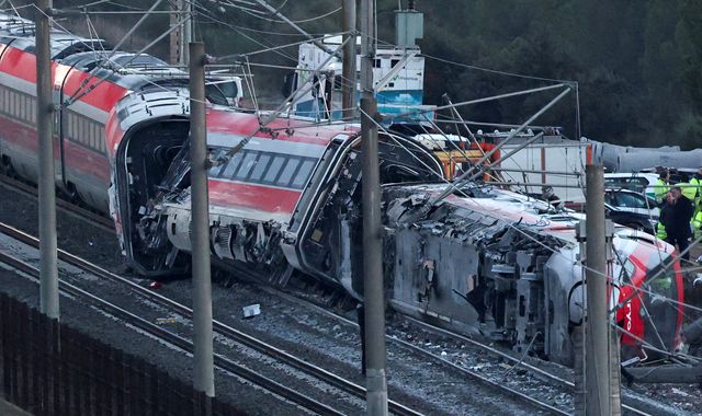 Deadly Train Accident in Spain Two High-Speed Trains Collide