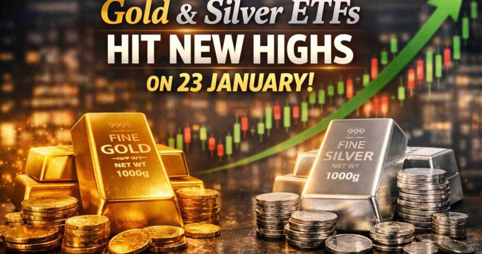 Gold and Silver ETFs Hit New Highs on 23 January