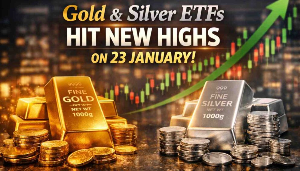 Gold and Silver ETFs Hit New Highs on 23 January