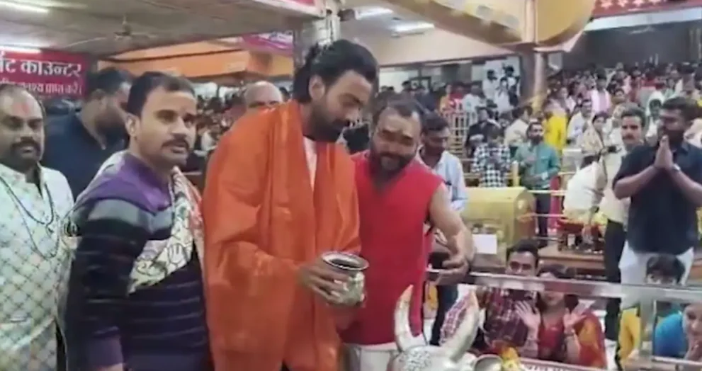 KL Rahul’s Visit to Mahakaleshwar Temple