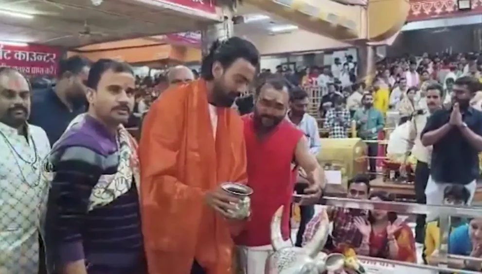 KL Rahul’s Visit to Mahakaleshwar Temple
