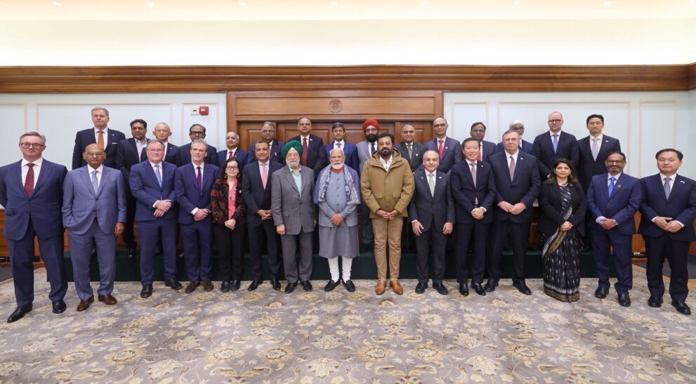 PM Modi Holds 9th Roundtable with Global Energy Leaders at India Energy Week 2026