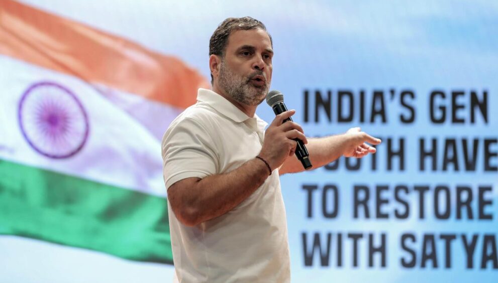 Rahul Gandhi Accuses BJP and Election Commission Over SIR Voter Deletion in Gujarat