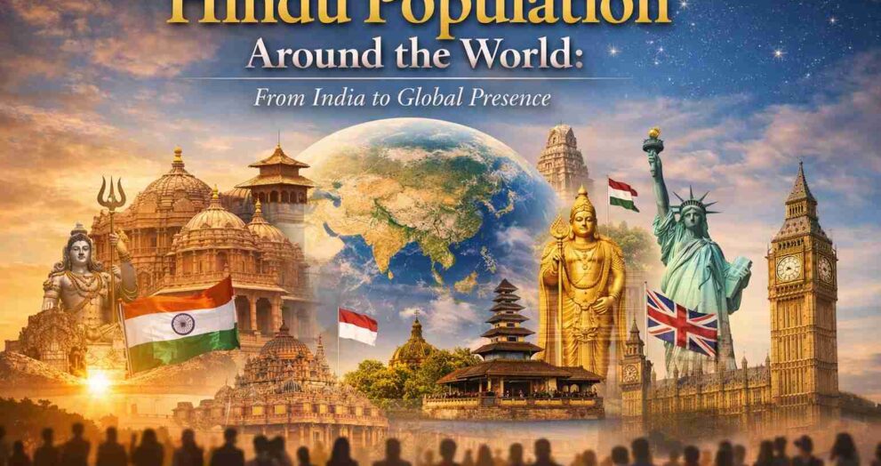 Hindu Population Around the World From India to Global Presence