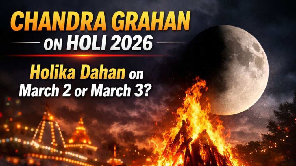 Holashtak and Chandra Grahan 3 March 2026 2026 Beliefs, History, Significance & Precautions