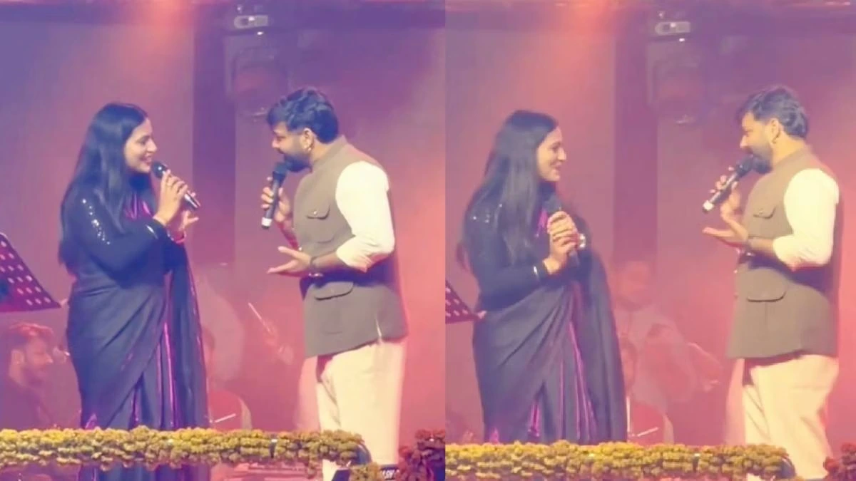 Pawan Singh Proposes to Actress During Live Show, Video Goes Viral