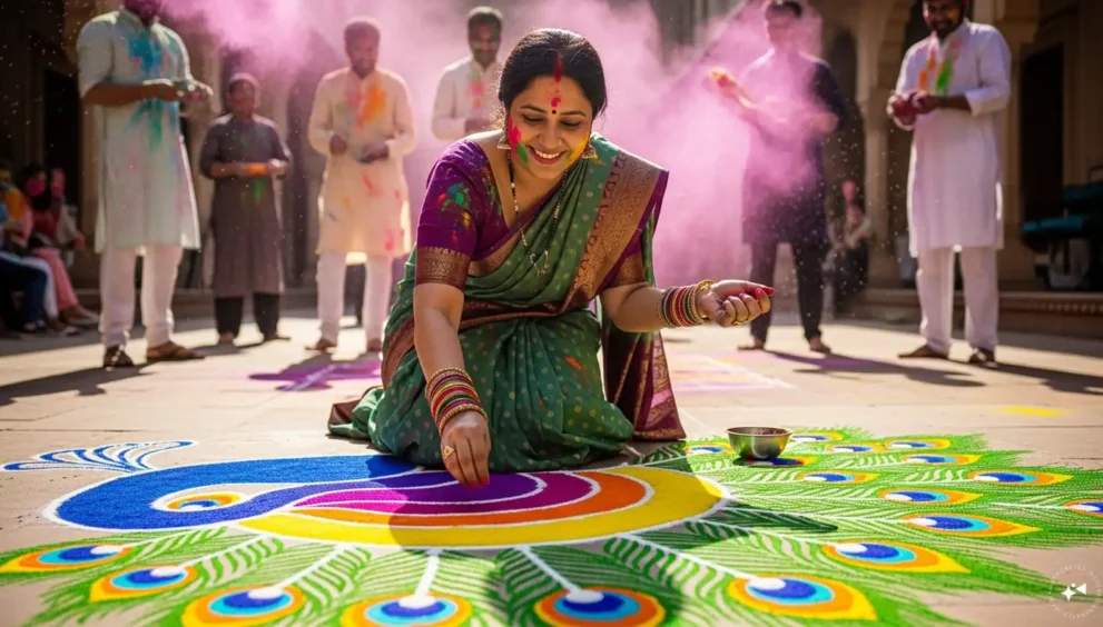 Digital Holi Celebration How to Stay Connected with Your In-Laws from Afar