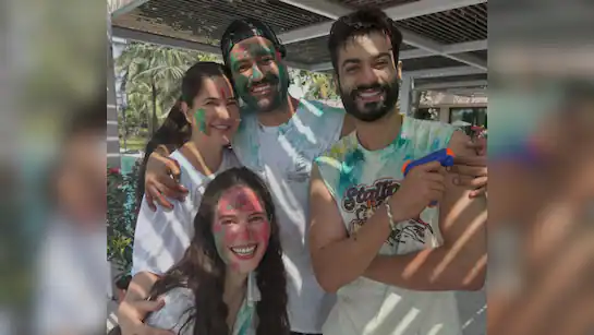 Katrina Kaif and Vicky Kaushal Celebrate Their First Holi After Son’s Birth